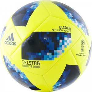 Мяч WC2018 Telstar Glider, жёлтый - CE8097