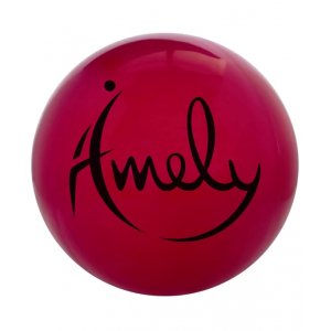 Мяч для художественной гимнастики 19 см, бордовый - 00021261