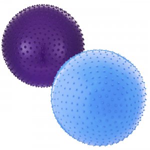 Мяч гимнастический массажный GB-301 65 см, антивзрыв - GB-301 65