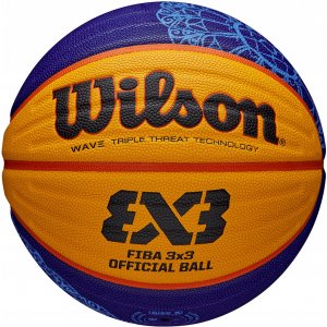 Мяч баскетбольный Wilson FIBA3x3 Official Paris 2024 - WZ1011502XB6F