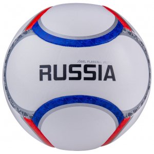 Мяч футбольный Flagball Russia, №5, белый - 00016949