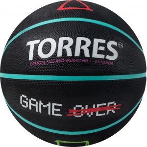 Мяч баскетбольный TORRES Game Over - B023117