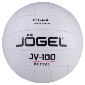 Мяч волейбольный JV-100, белый - 00019885