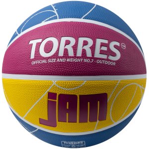 Мяч баскетбольный TORRES Jam B023127 - B023127