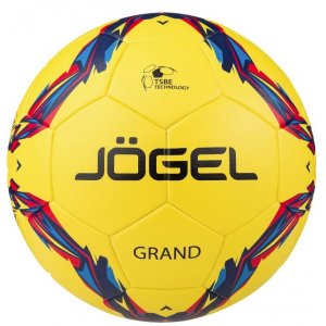 Мяч футбольный JS-1010 Grand №5, желтый - 00015438