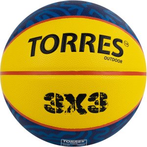 Мяч баск. TORRES 3х3 Outdoor - B322346