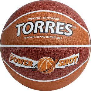 Мяч баскетбольный TORRES Power Shot - B323187