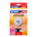 Start Line : Мяч для настольного тенниса 2* Standart, белый, 6 шт. 00005877 